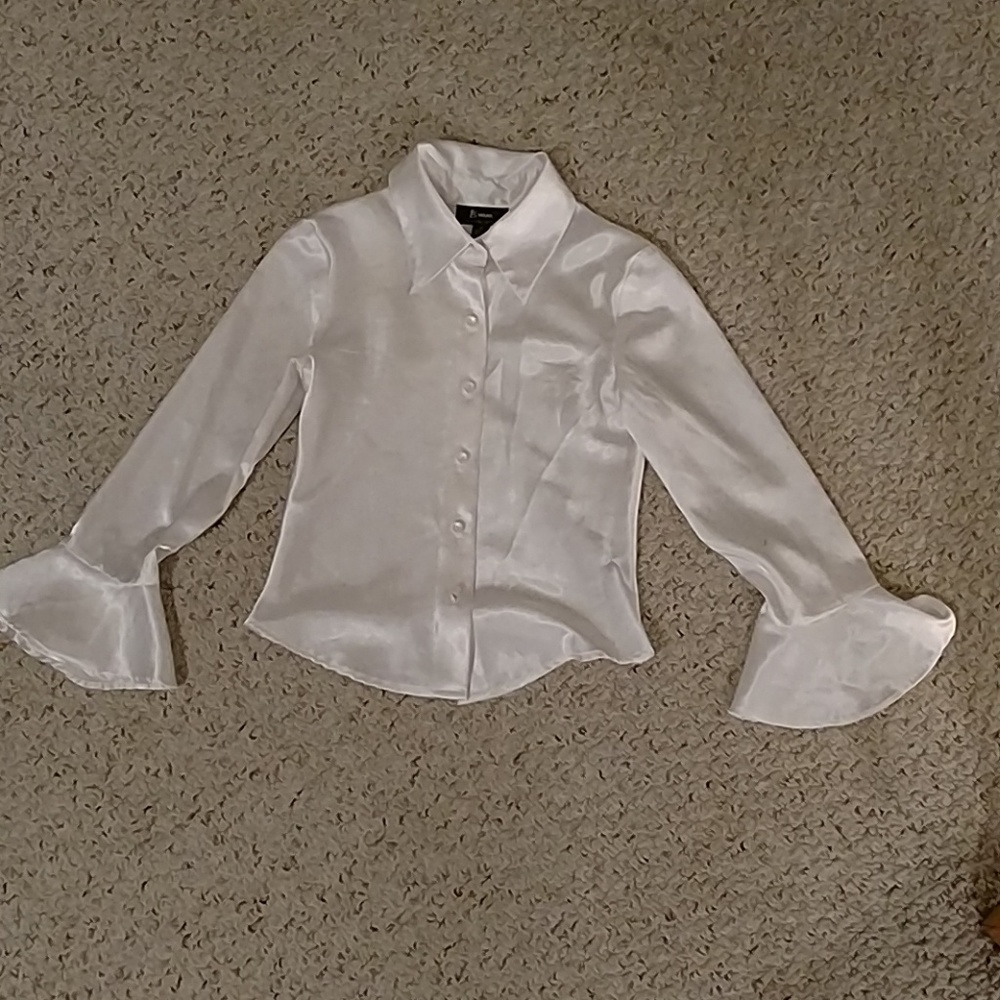 A girls satin blouse!